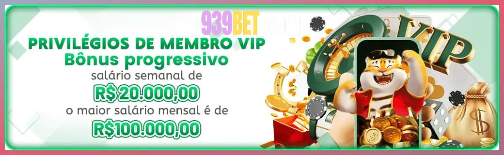 939BET bônus — cashback 15 por cento e níveis VIP